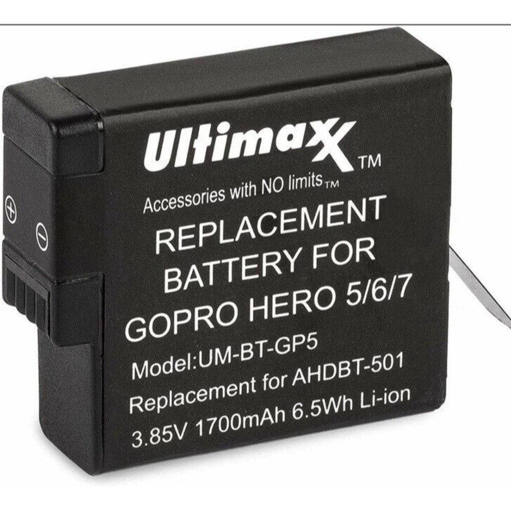 Rechargeable Battery for GoPro HERO 5 6 7 8 HERO8 HERO7 HERO6 HERO5 Black - Picture 3 of 4
